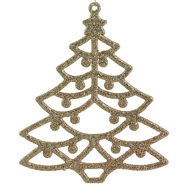 HANGING CHRISTMAS TREE 12PK