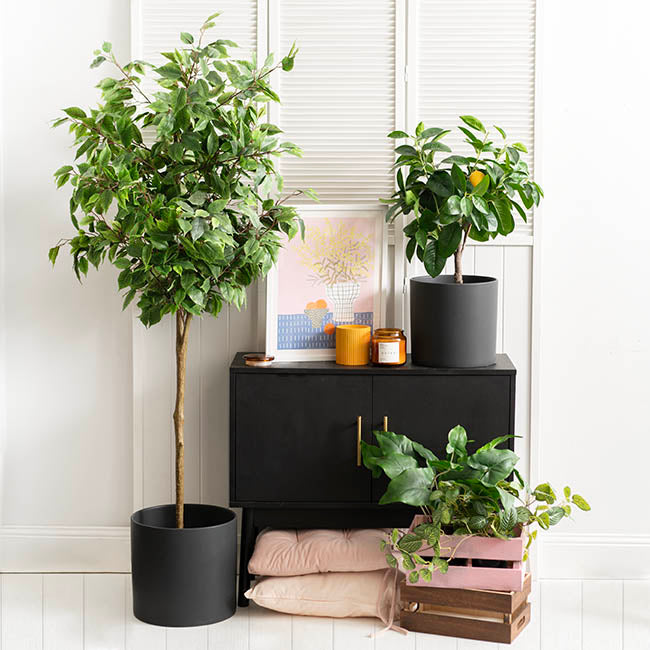 CERAMIC CYLINDER POT