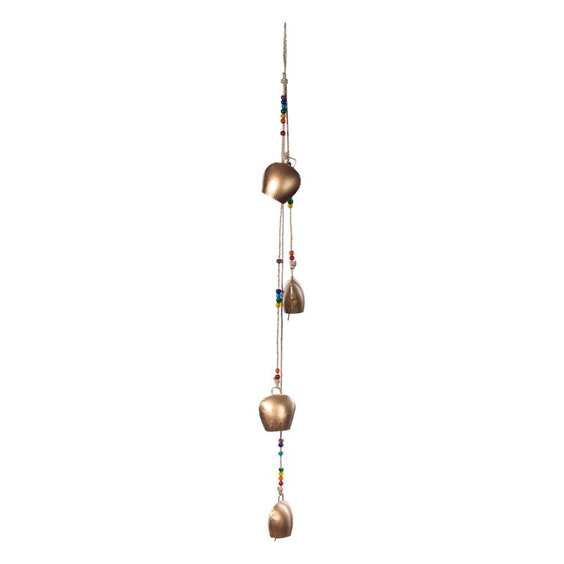 4 COW BELLS ON STRING