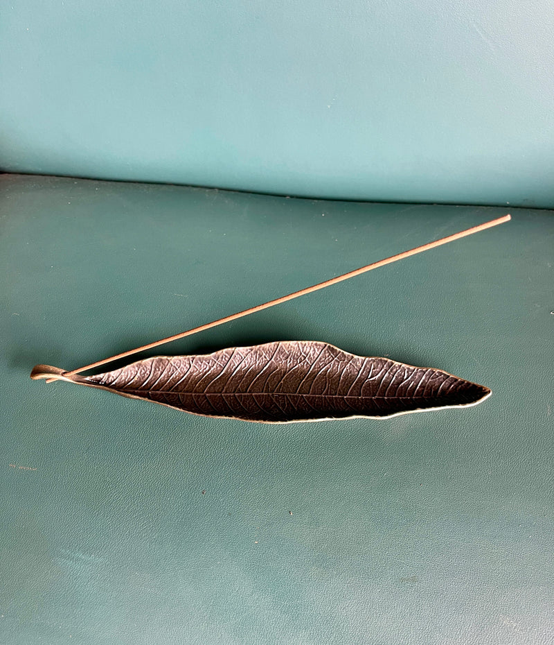 AUTUMN LEAF INCENSE BURNER