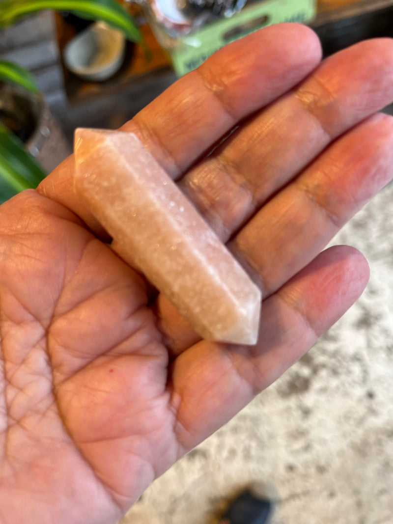 PINK AMETHYST DOUBLE TERMINATED POINT