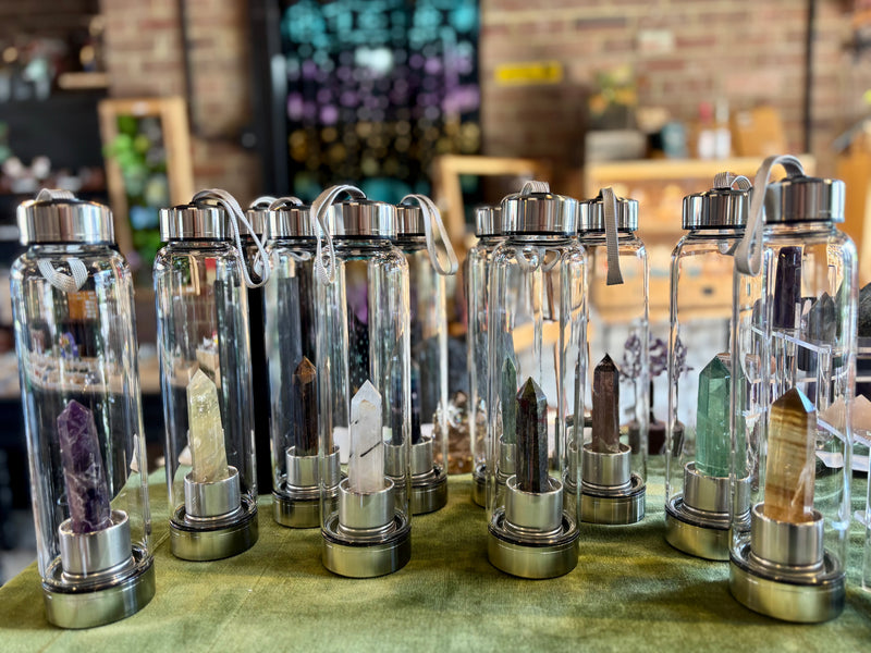 CRYSTAL WATER BOTTLES