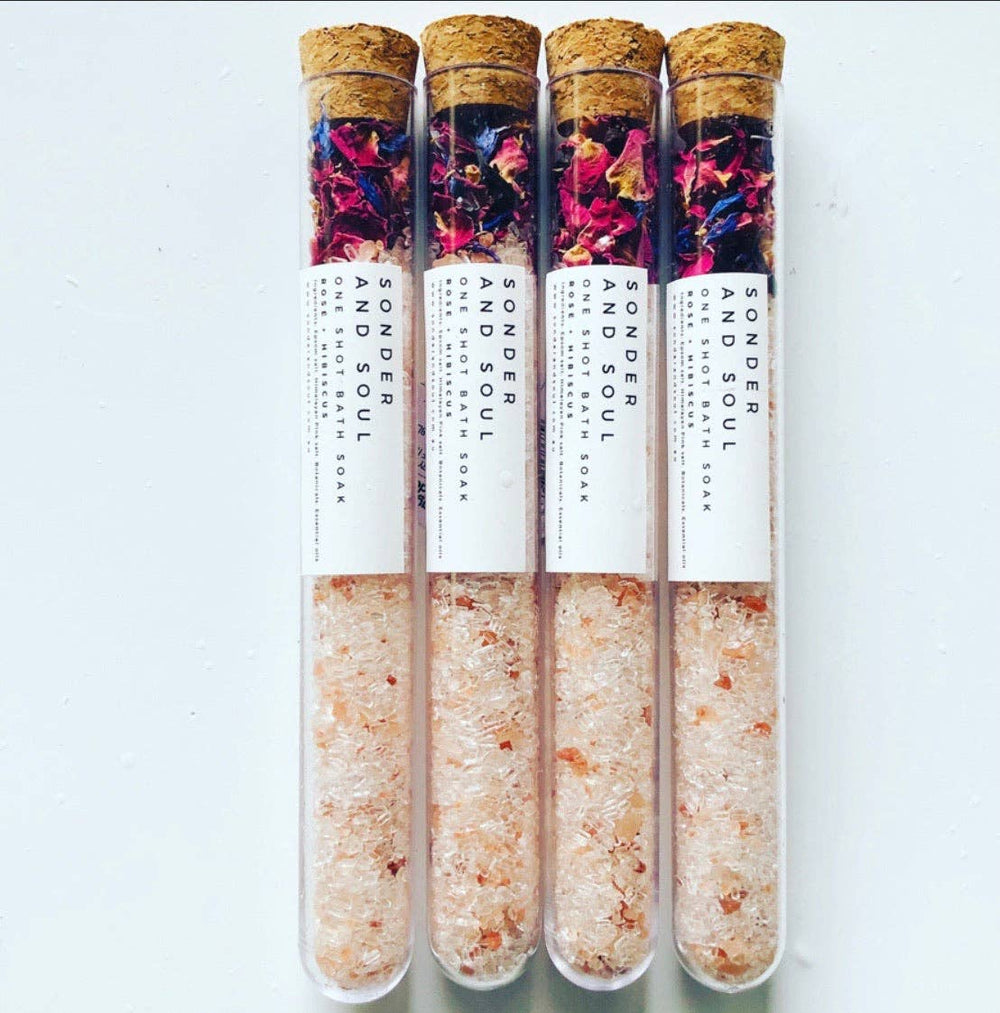 One Shot Bath Soaks: WILD ORANGE + LAVENDER