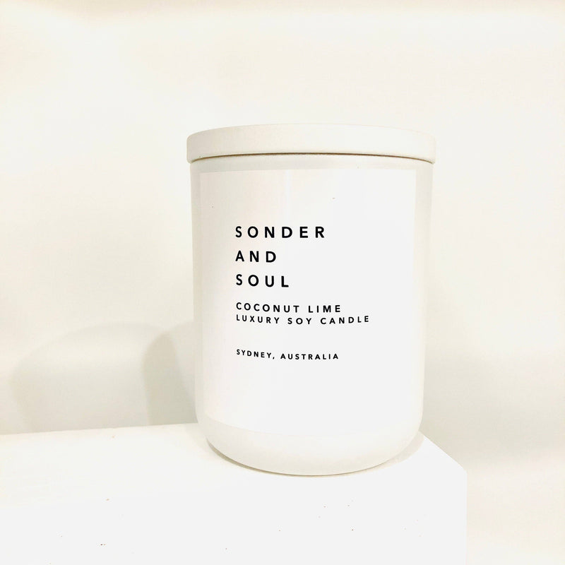 Coconut Lime Soy Candle