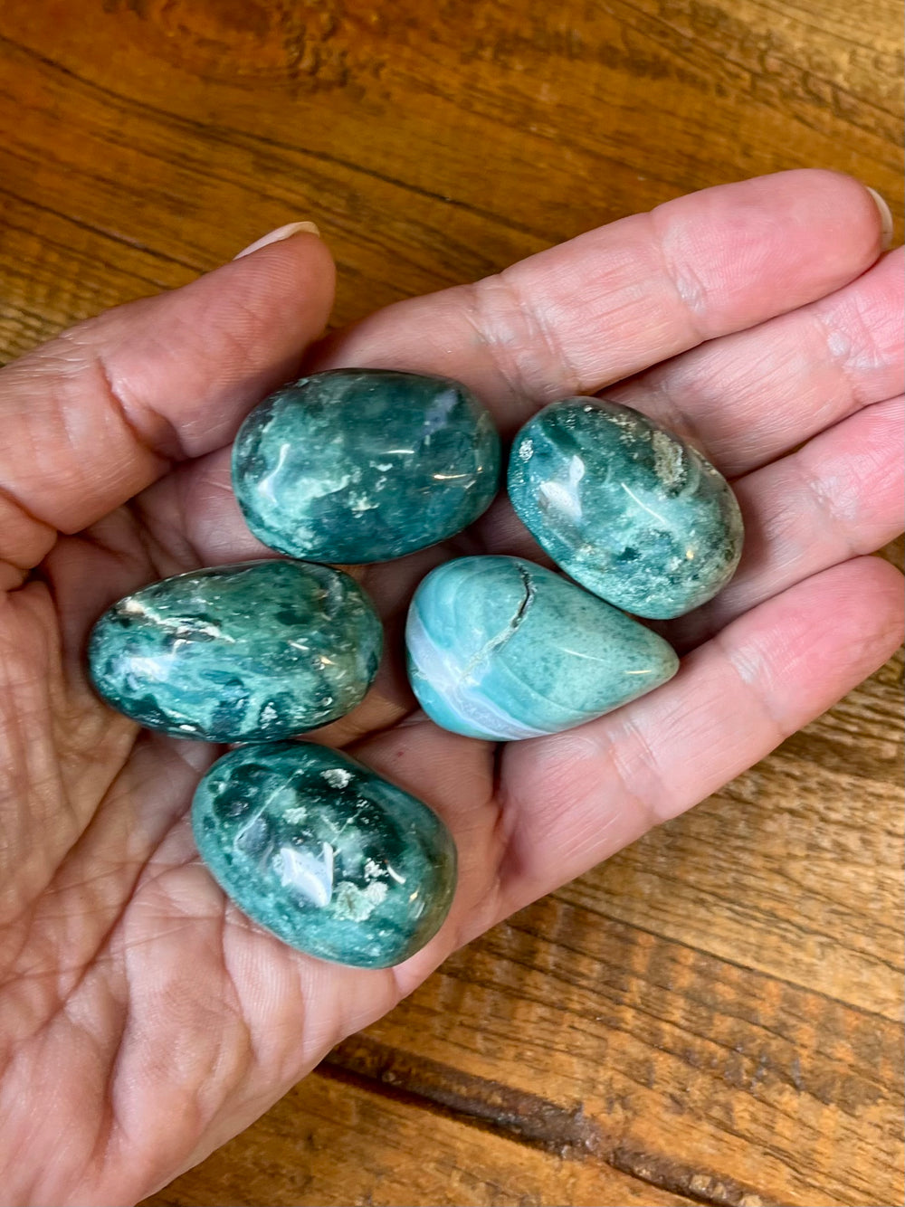 Tree Agate Tumbled Stone