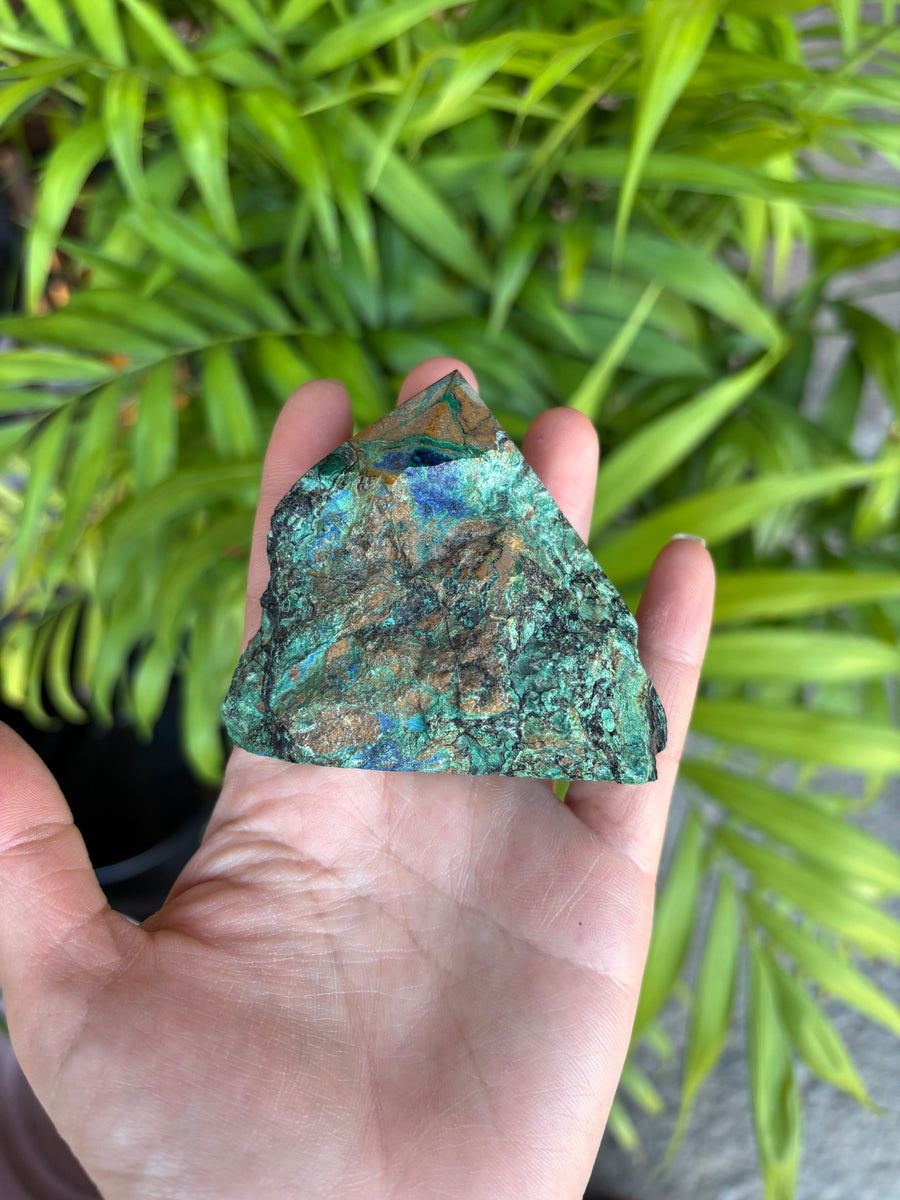 POINT-AZURITE MALACHITE