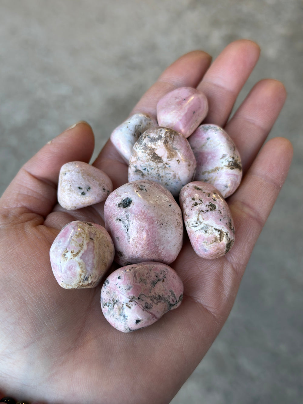 Rhodochrosite Tumbled Stone