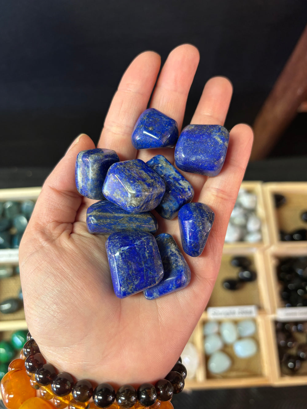 Lapis Lazuli Tumbled Stone