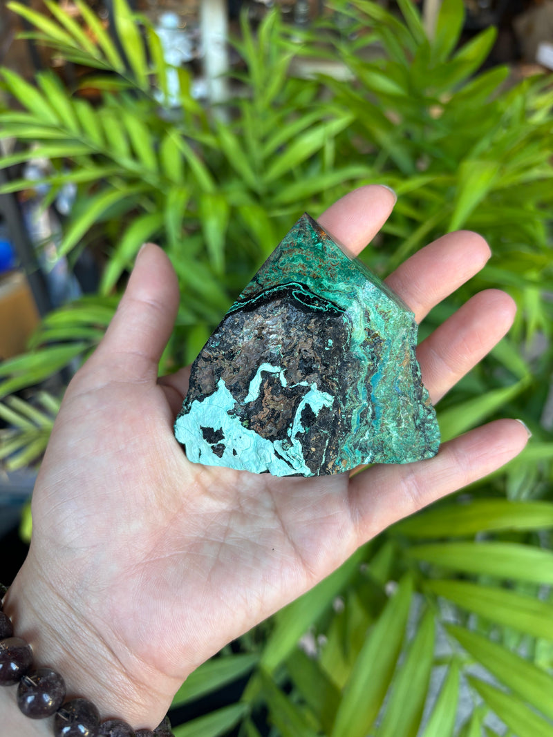 Azurite Malachite Point