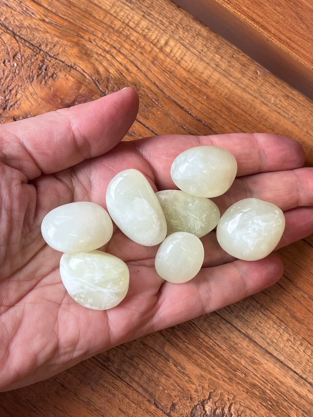 New Jade Tumbled Stone
