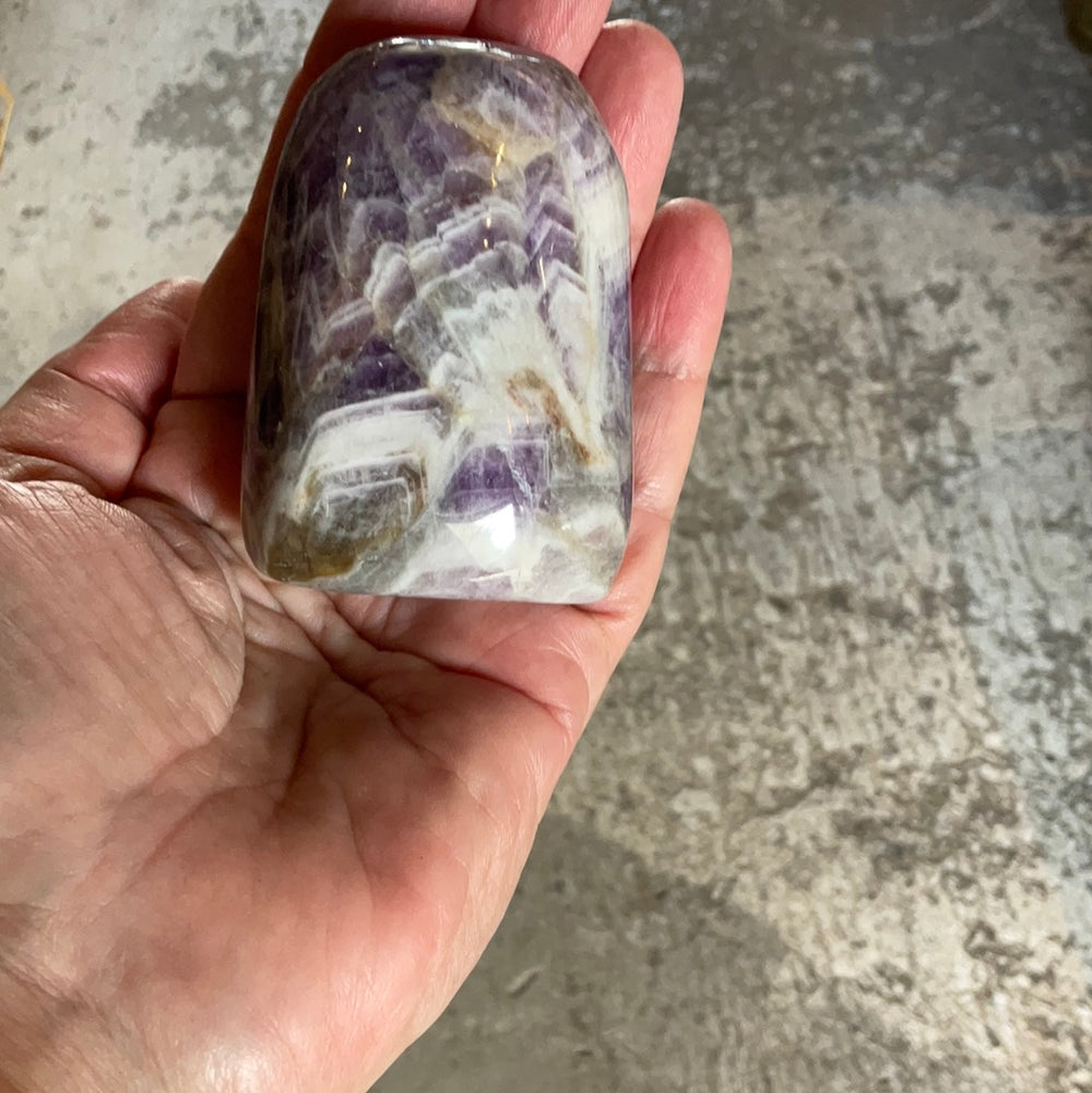 Chevron Amethyst Freeform