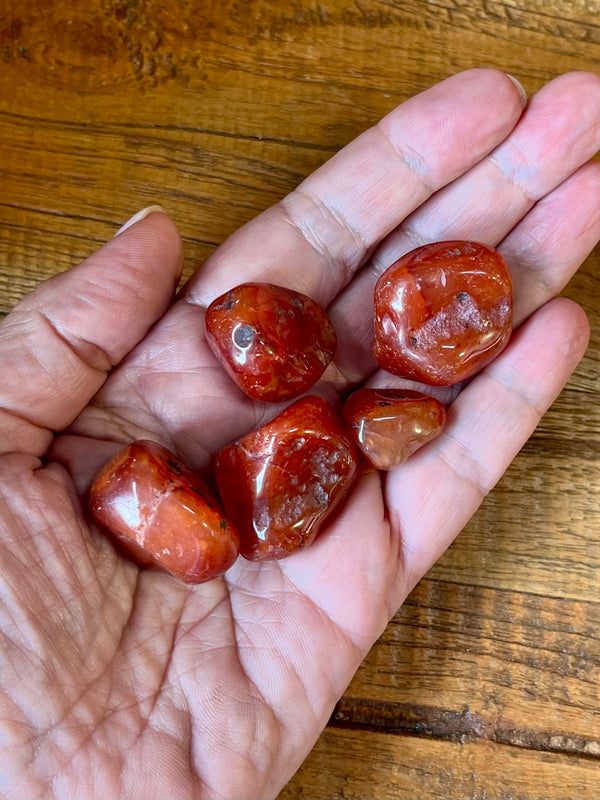 Carnelian Tumbled Stone