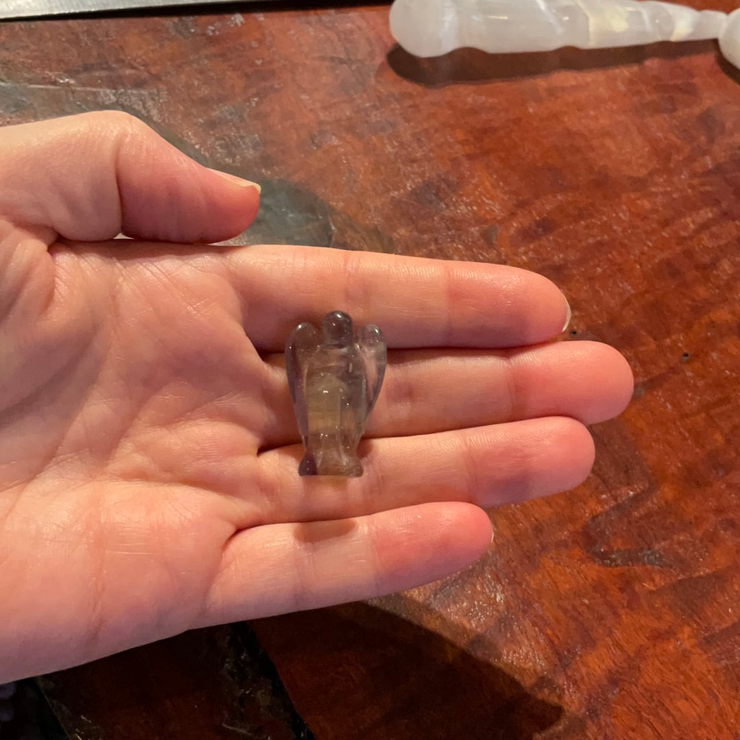 ANGEL SMOKEY QUARTZ