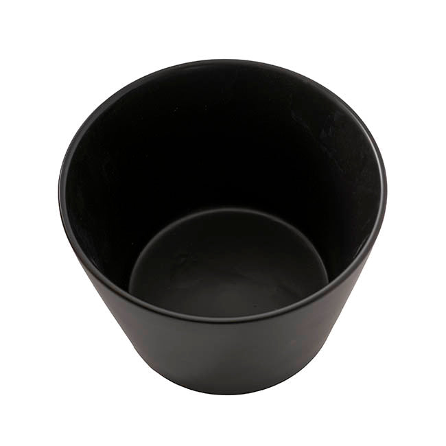 Ceramic Bondi Conical Tapered Set 2 Matte Black