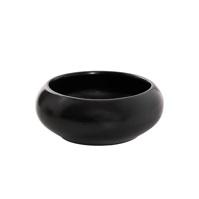 Ceramic Modern Bowl Medium Matte Black