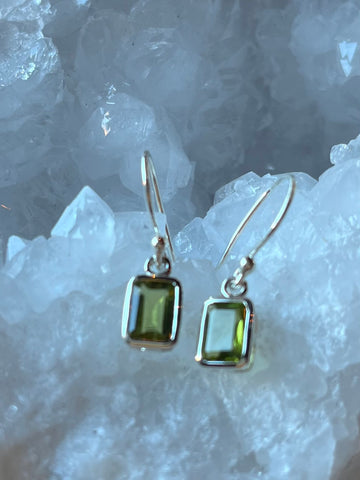 PERIDOT DROP EARRINGS