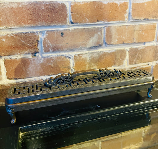 REAL BRONZE INCENSE BURNER