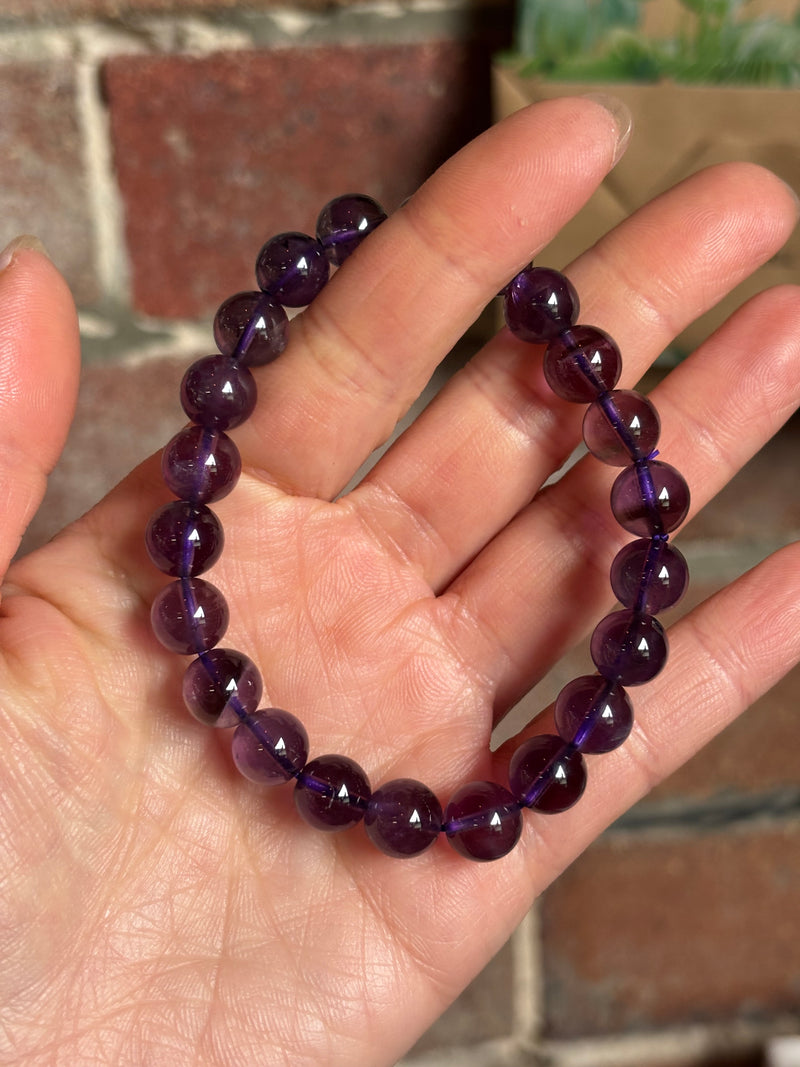9.5MM AMETHYST AAA GRADE