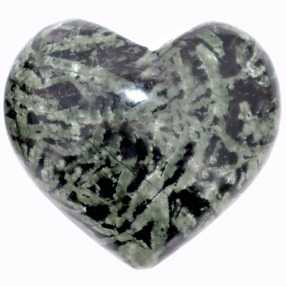 Rainforest Jasper Heart