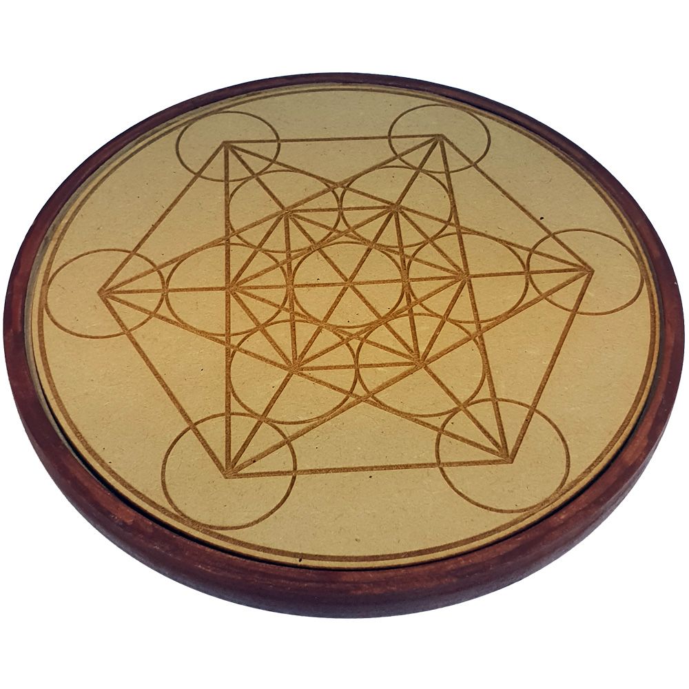 Wooden Grid Board Metatron 15cm