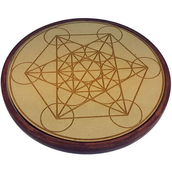 Wooden Grid Board Metatron 15cm