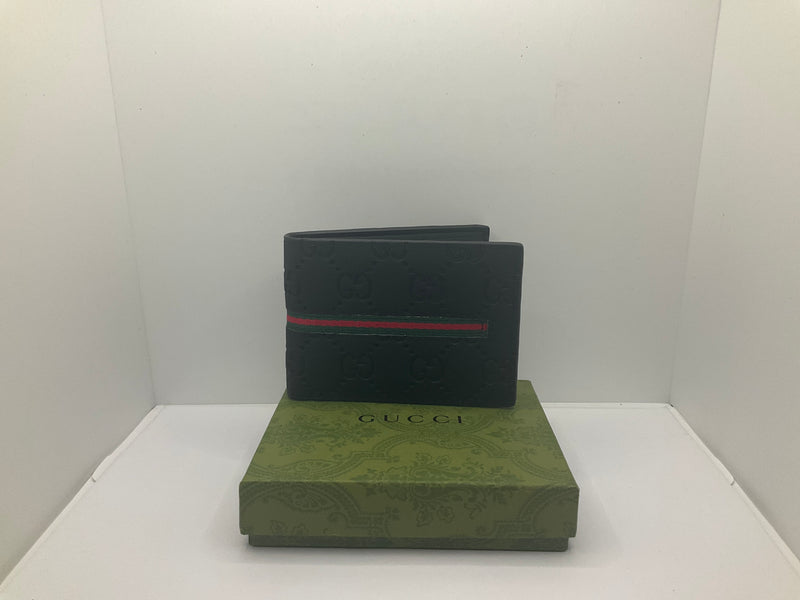 Gucci Men’s GG Embossed Leather Wallet