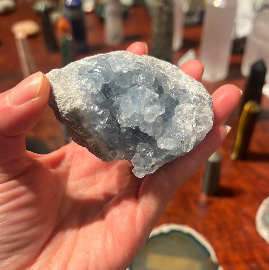 CELESTITE NATURAL STONE