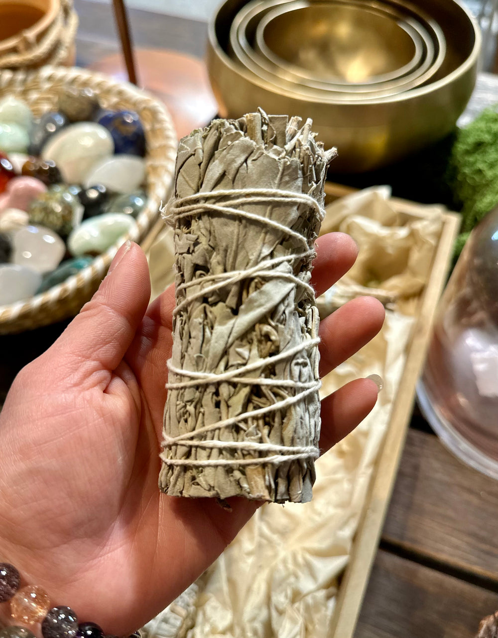 White Sage Smudge Stick 9cm