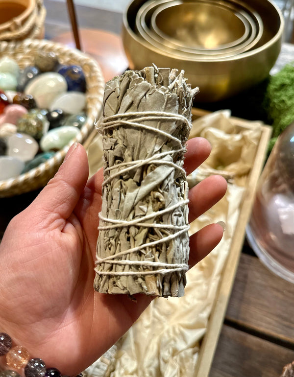White Sage Smudge Stick 9cm