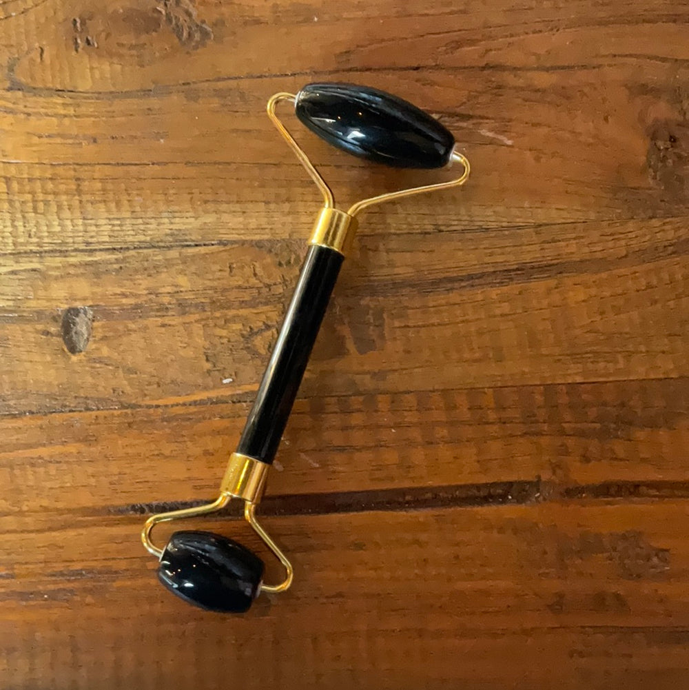 Black Agate Massage Roller