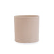 Ceramic Cylinder Dan Plant Pot Matte Light Grey