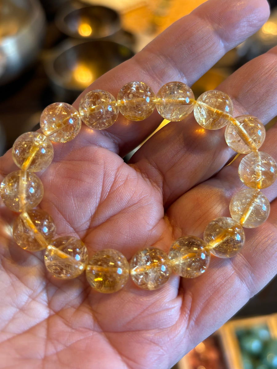 NATURAL CITRINE BRACELET