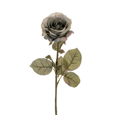 Kenya Autumn Open Rose Rustic Blue 10cm x 67cm