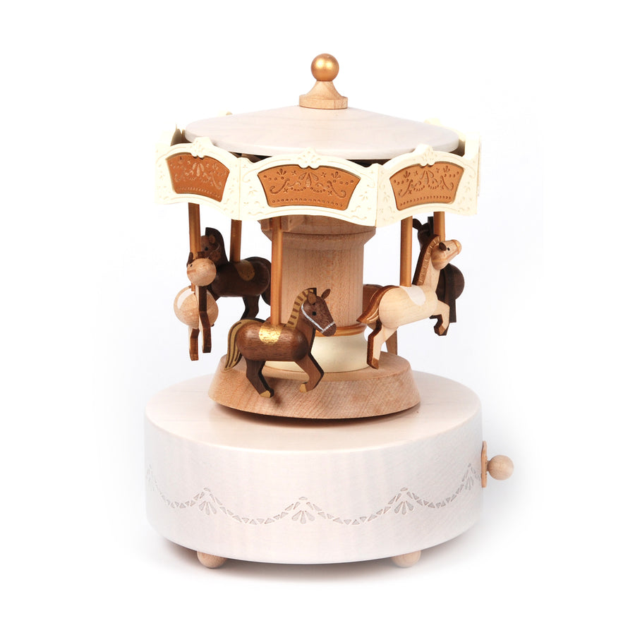 CAROUSEL MUSIC BOX - Wooderful Life