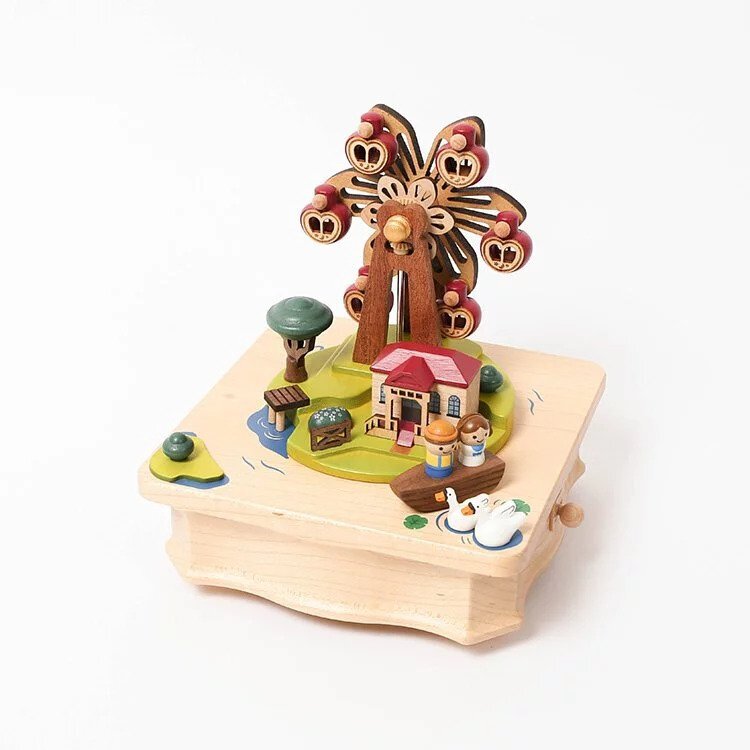 HUCKLEBERRY FINN MUSIC BOX - Wooderful Life