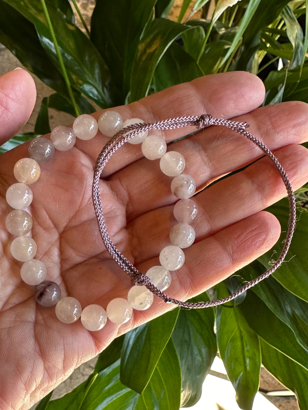 Flower Agate Bracelet