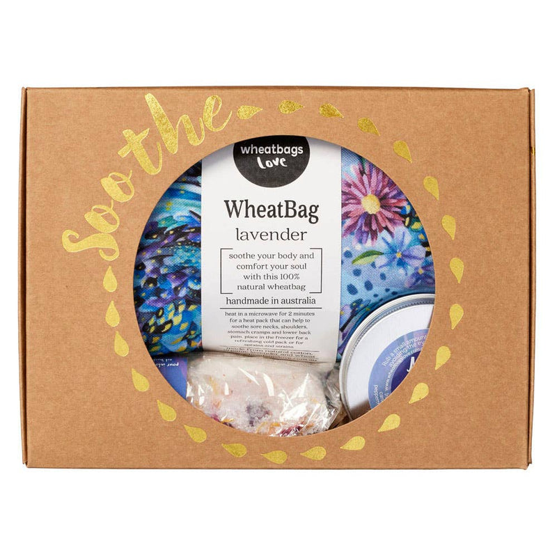 SOOTHE GIFT PACK – BLUE COCKATOO WHEATBAG + MORE