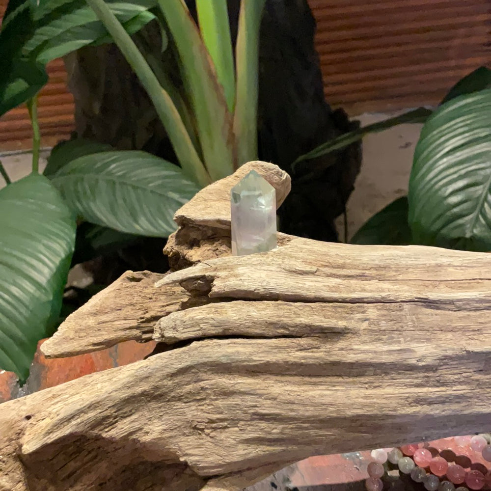 Green Fluorite Point