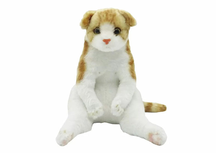 Normal Sitting Cat Plushie - Scottish Fold