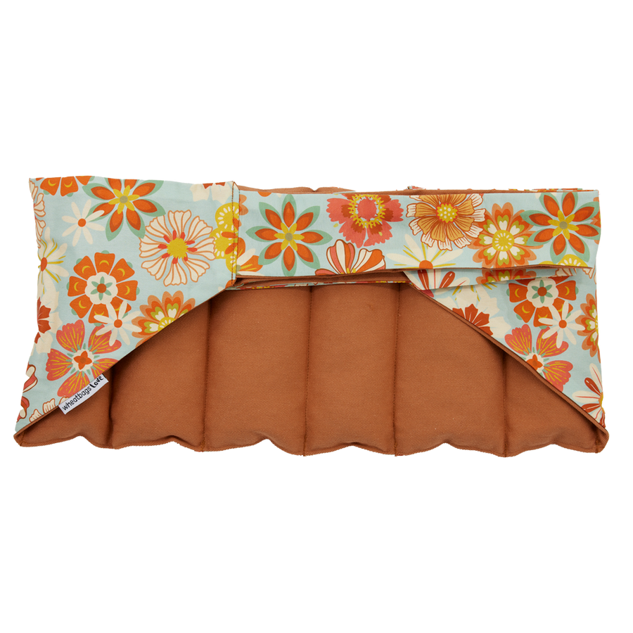 Wrap Around Heat Pack - Groovy Flowers Khaki