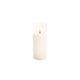 LED GLASS TRUE FLAME FLICKERING CANDLE 5x12.5cm