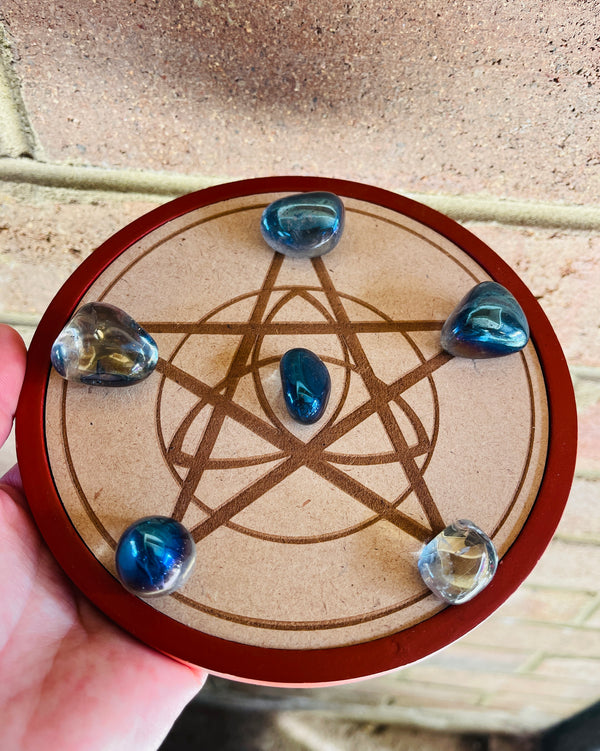 Protection Crystal Grid Set