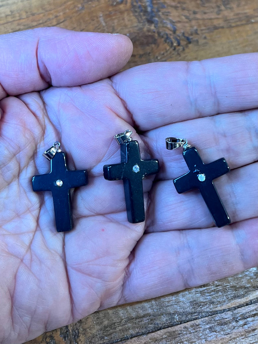 Tourmaline Cross Pendant