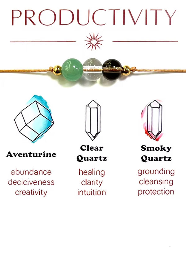 Crystal Intention Bracelet