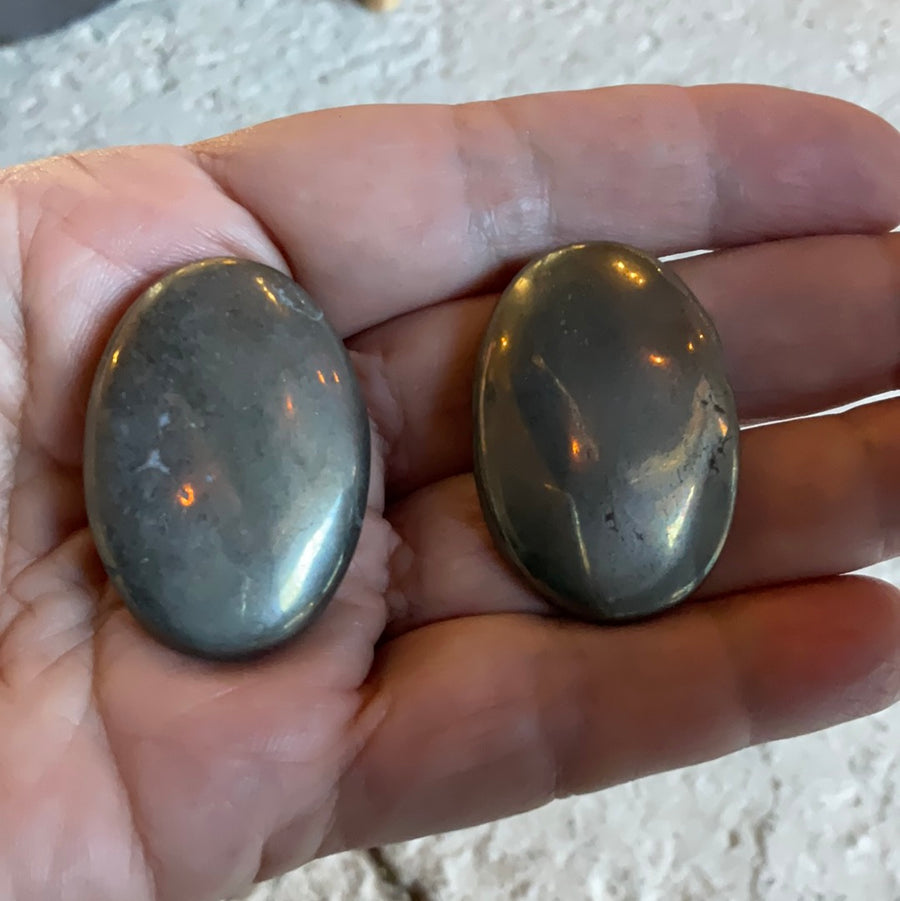 PYRITE CABOCHON