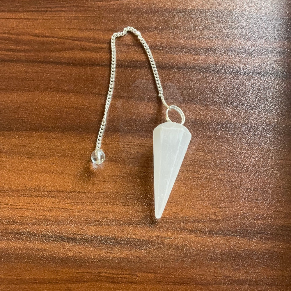 Selenite Pendulum