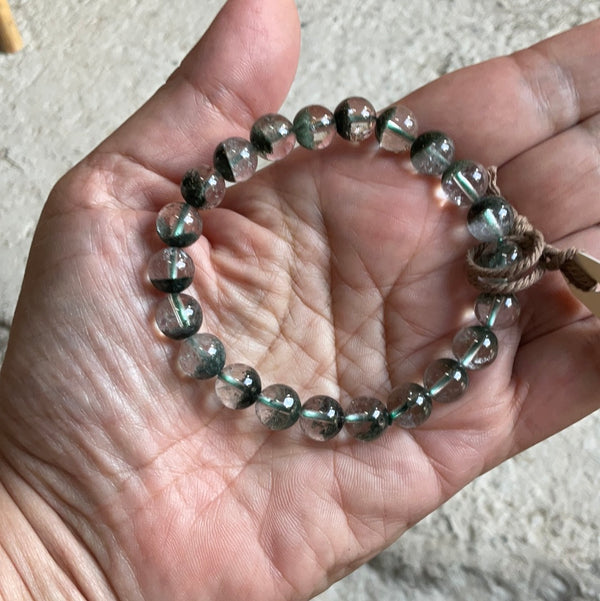 Green Phantom Quartz Bracelet