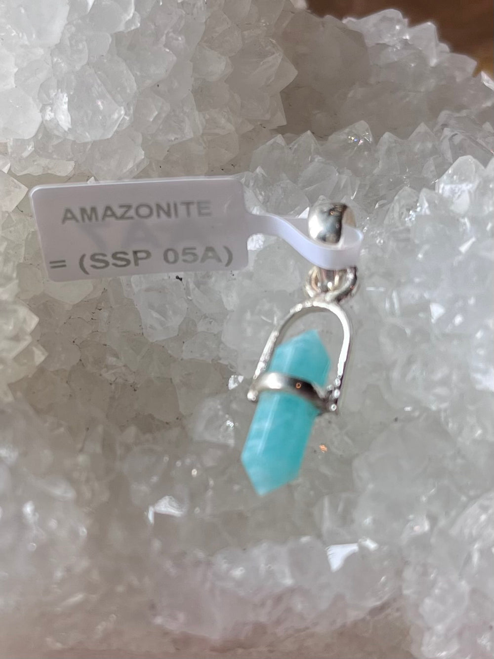 Double Point Pendant in Sterling Silver