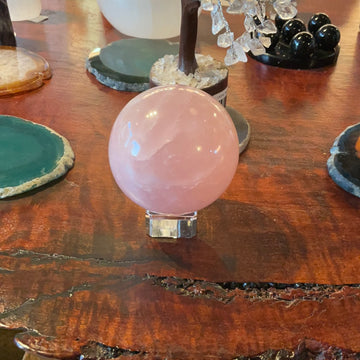 ROSE QUARTZ SPHERE