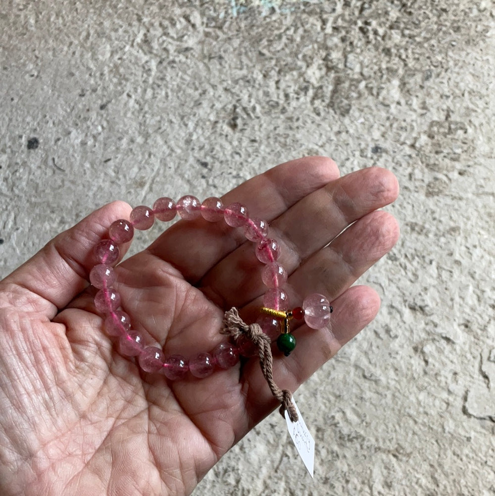 Strawberry Quartz Bracelet